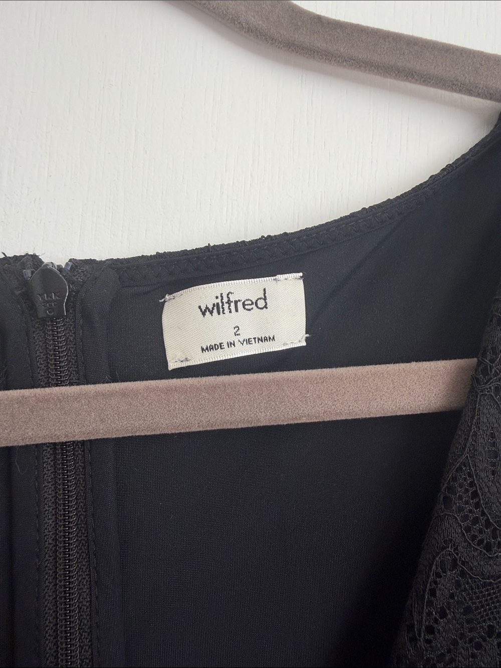 🆕 Aritzia Wilfred Rowland lace dress long sleeve - Picture 3 of 3